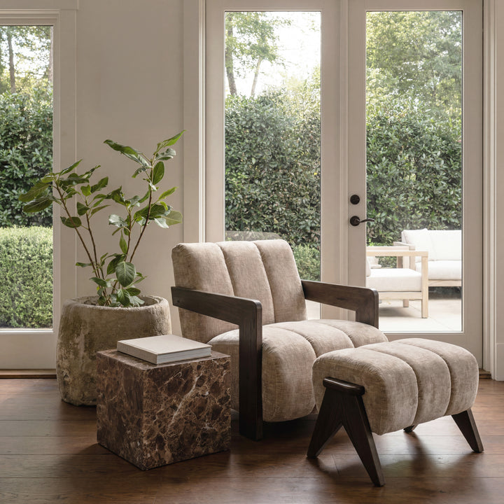 Hunter Accent Chair - Porcelain