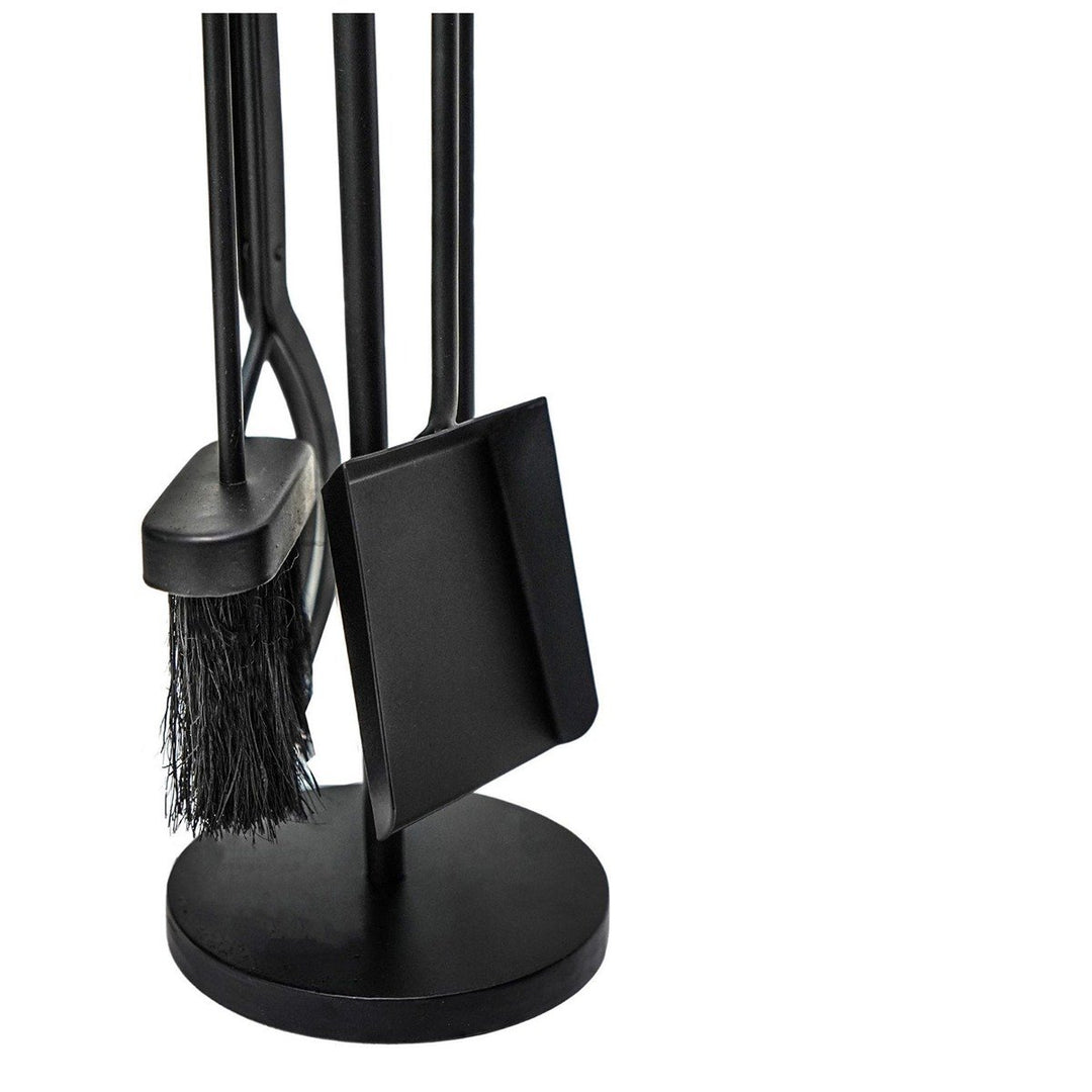 Iron Round Fireside Set Ivyline 4