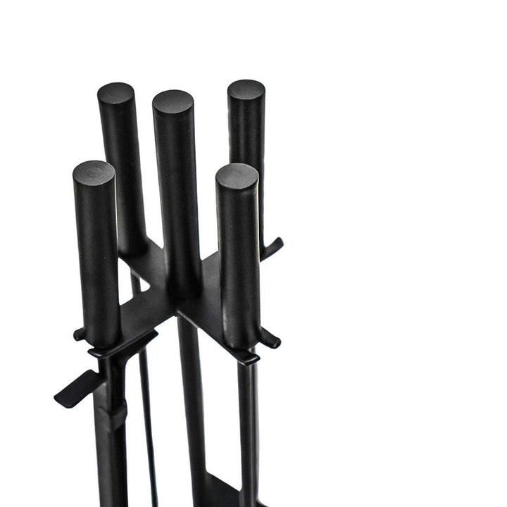 Iron Round Fireside Set Ivyline 5