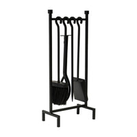 Ivyline Iron Hanging Fireside Set