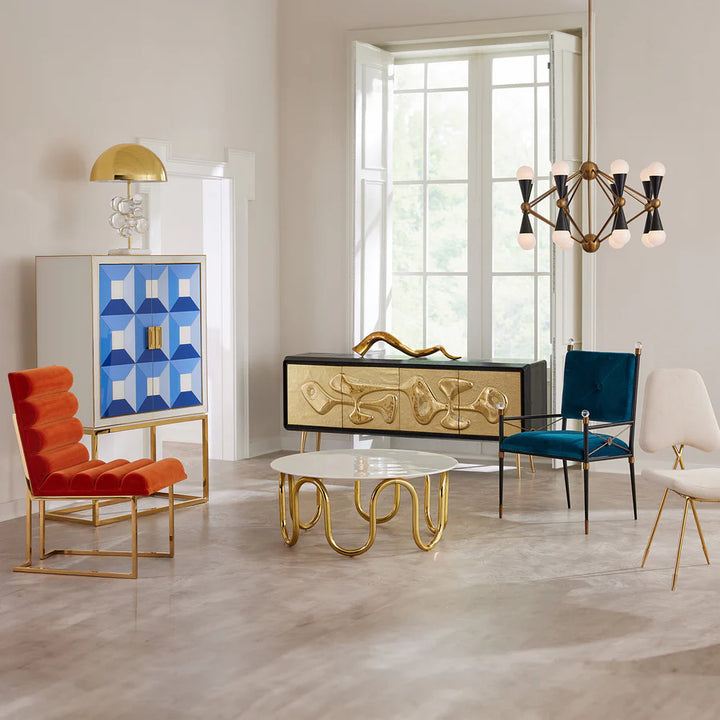 Reform Credenza - Brass & Black Design Maven 5