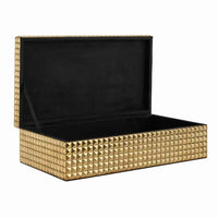 Richmond Interiors Blaze Jewellery Box in Gold