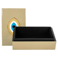 Richmond Interiors Gaby Storage Box in Gold