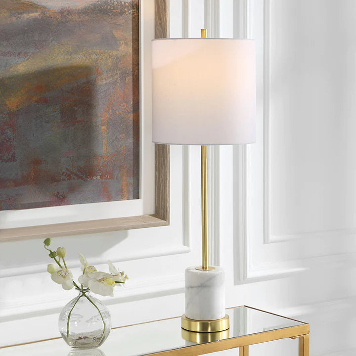 MindyBrown-Mindy Brownes Turret Buffet Lamp-White  117 