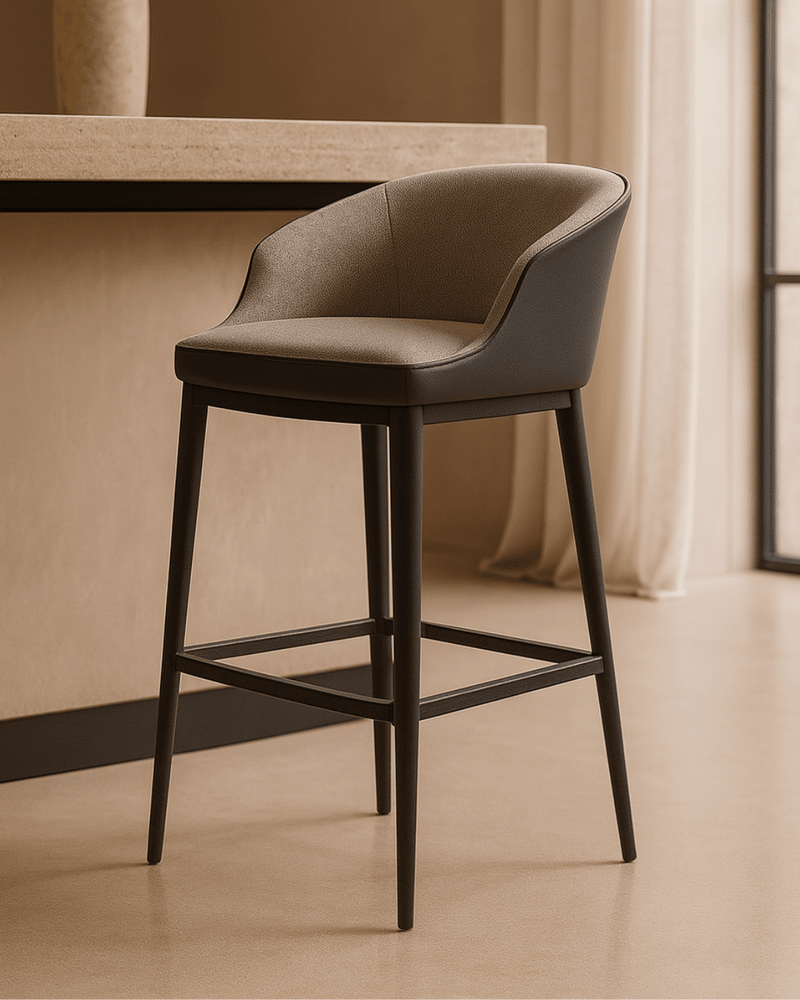 Joplin Bar Stool - Lisbon Grey & Quartz Grey Tommy Franks 2