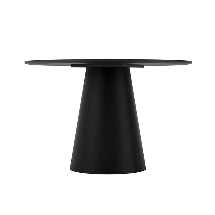 Hera Round Dining Table - Black LPD Home 4