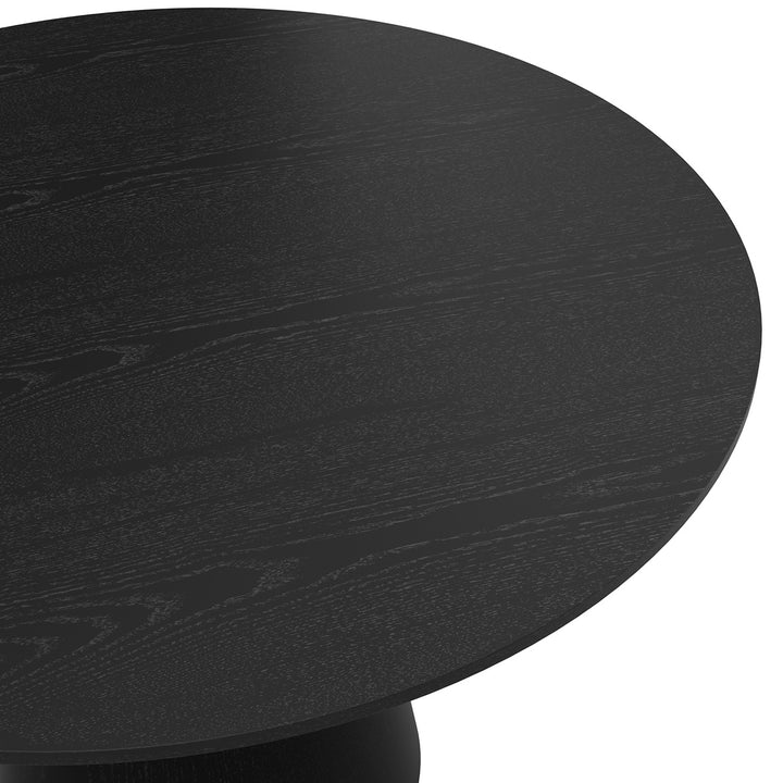Hera Round Dining Table - Black LPD Home 5