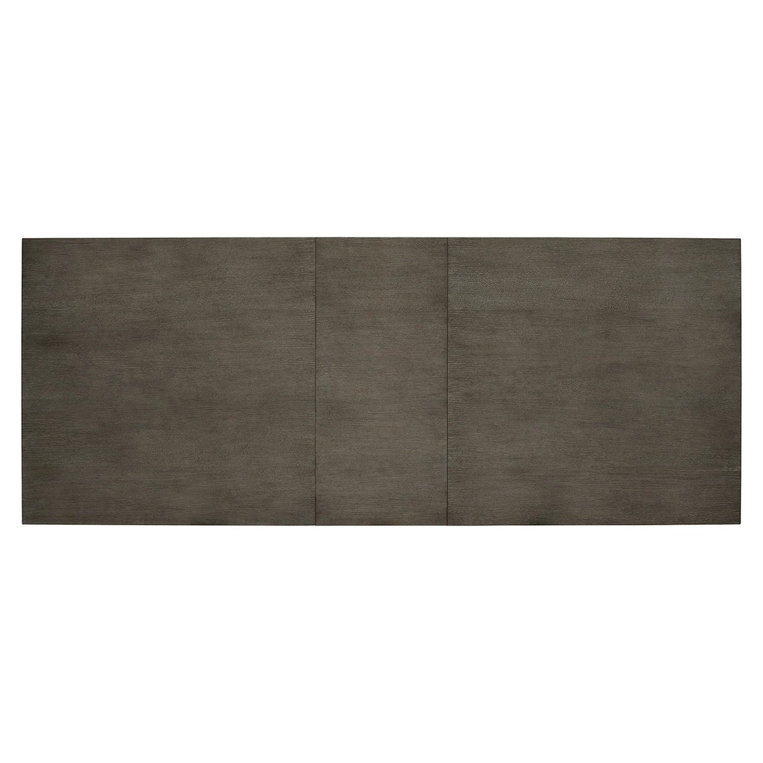 Linea Rectangular Dining Table - Cerused Charcoal