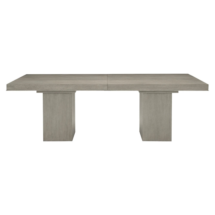 Linea Rectangular Dining Table - Cerused Greige