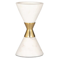 Richmond Interiors Jurre White Candle Holder