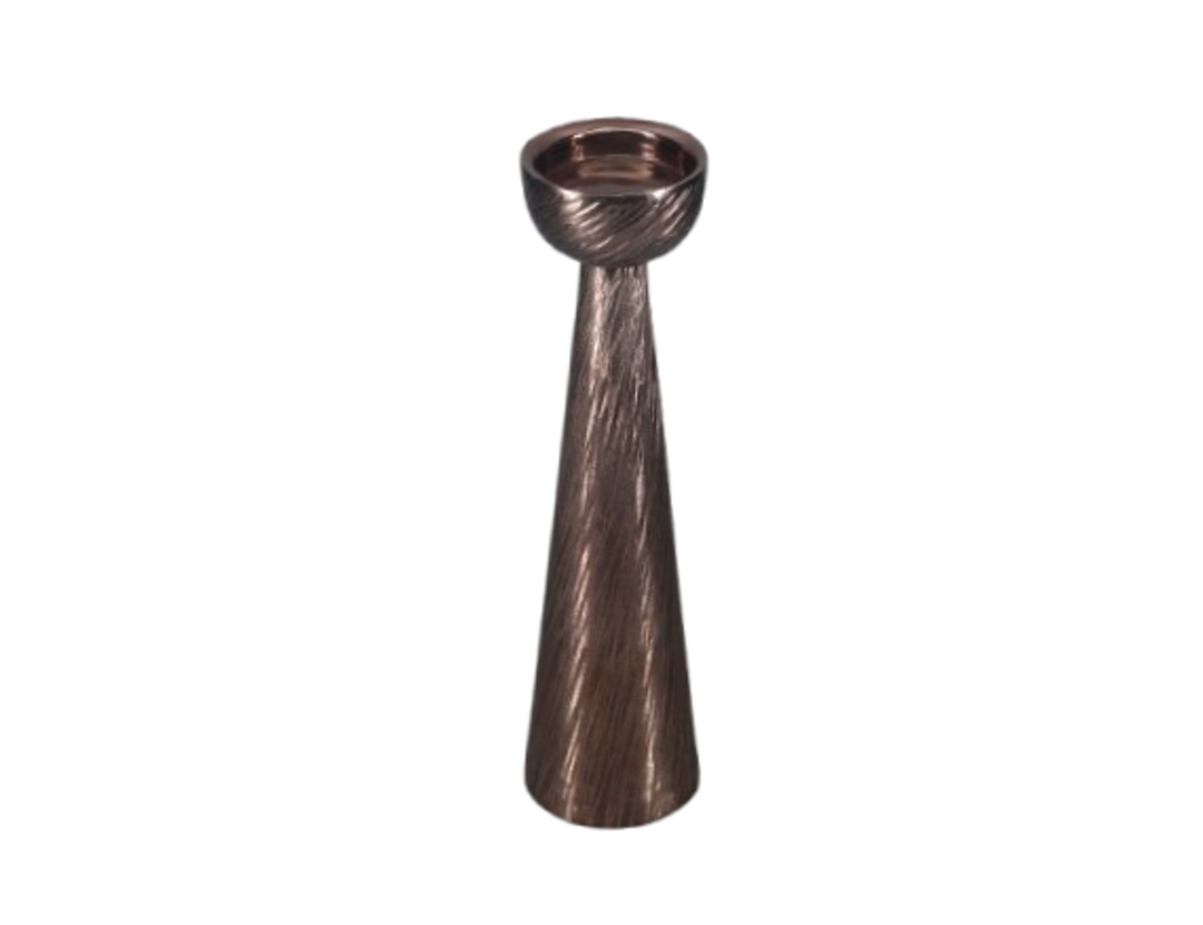 Saphira Small Candle Holder - Smoke Richmond 1