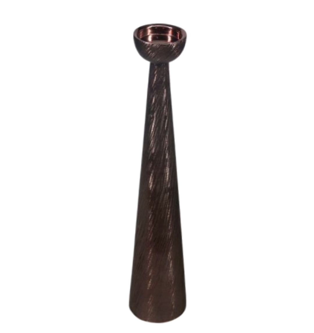 Saphira Large Candle Holder - Smoke Richmond 1
