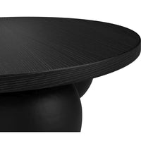 O&Co Lourdes Coffee Table in Matte Black