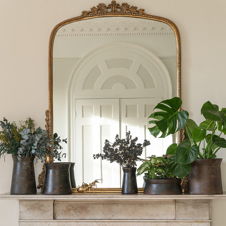 Kew Handthrown Bowl - Old Bronze Ivyline 4