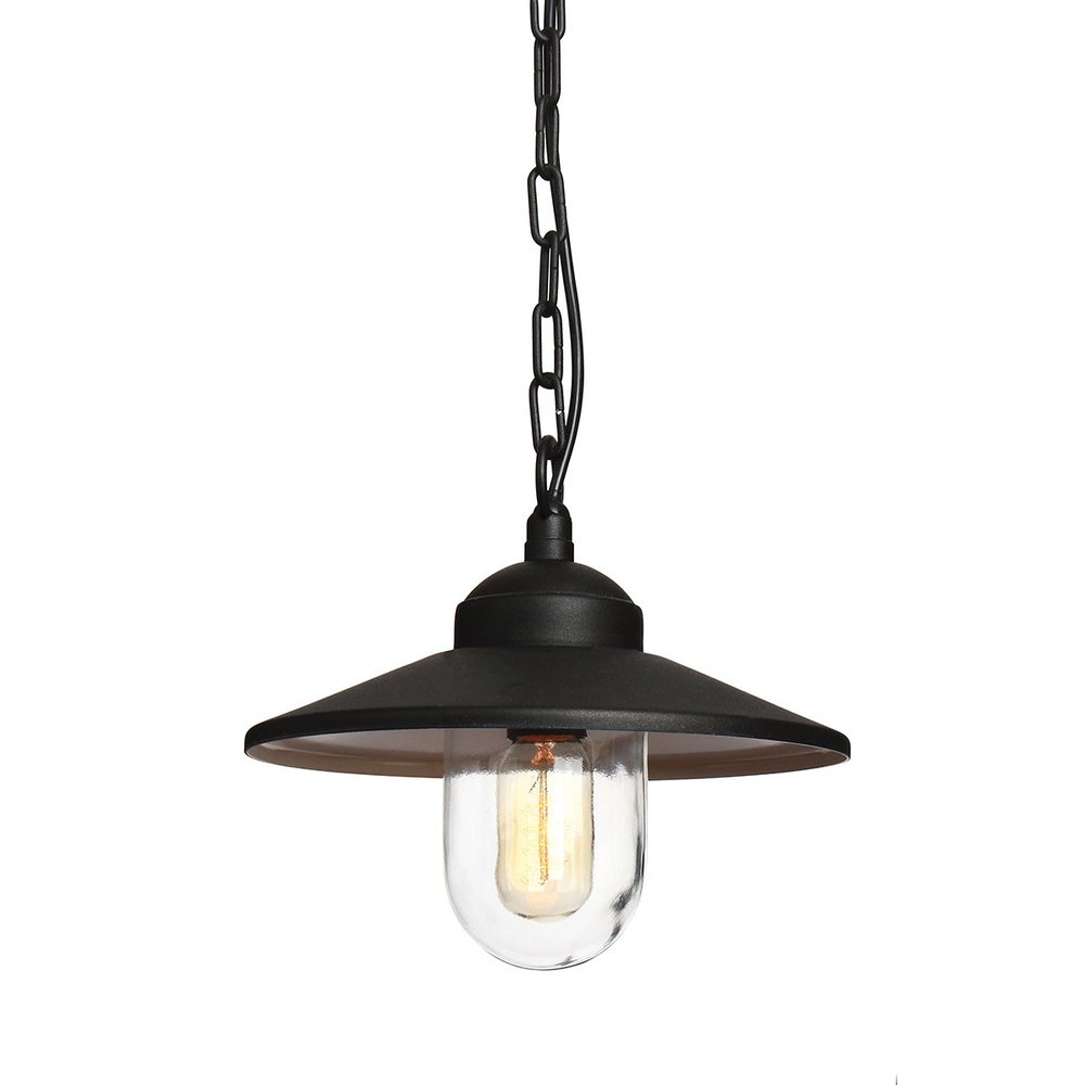 Lighting Klampenborg 1 Light Chain Lantern - Black
