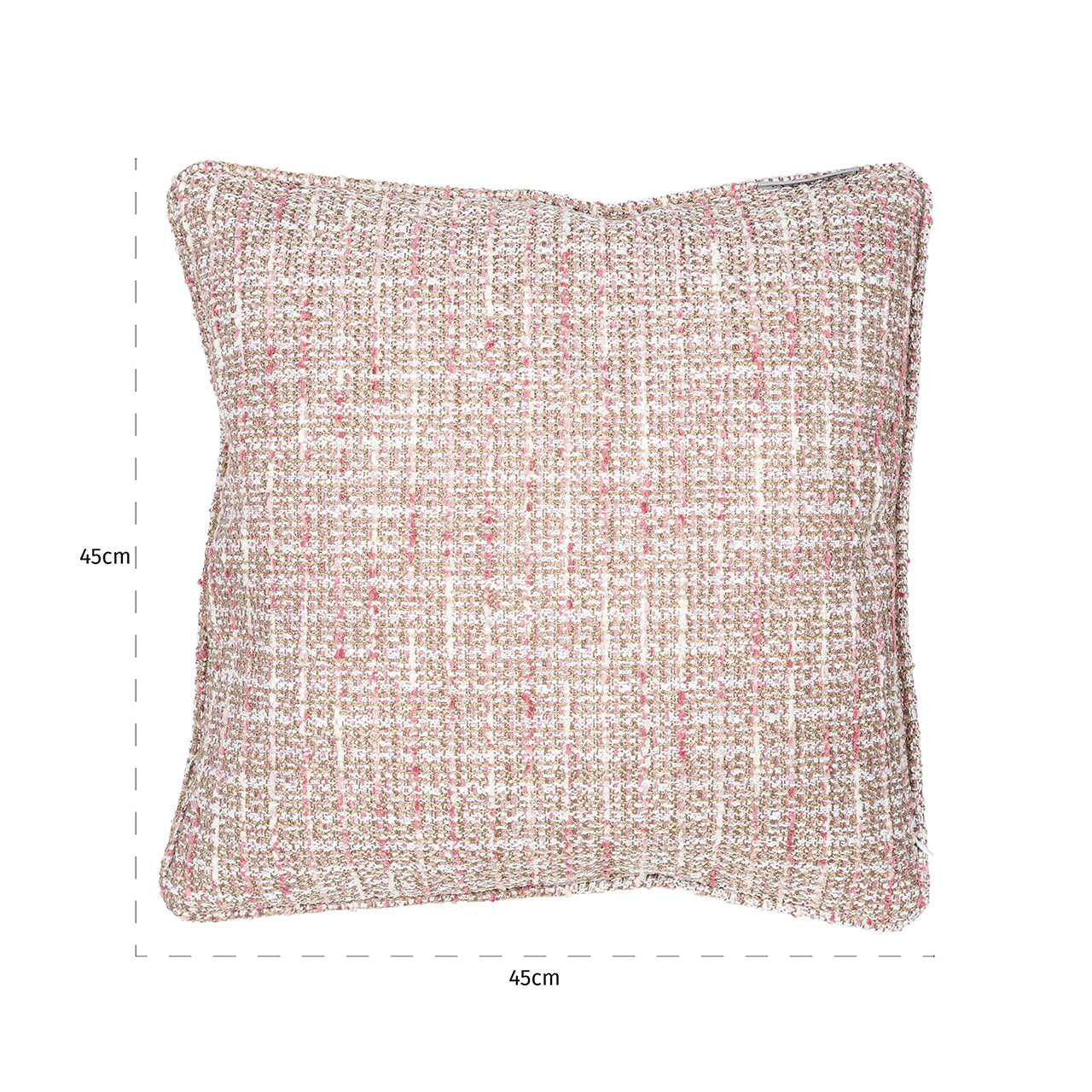 Richmond Interiors Lina Trendy Rose Cushion - 45x45cm