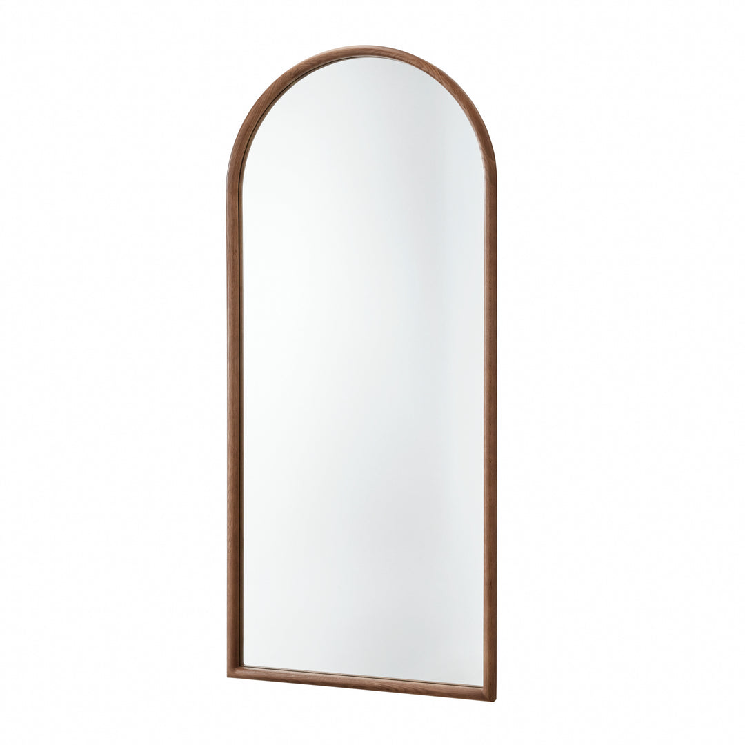 Kimpton Arched Full Length Mirror - Walnut Yearn Mirrors 1