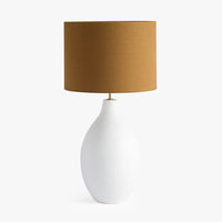 DI Designs Lamp - Large Round Gesso