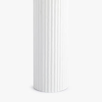 DI Designs Lamp - Large Ribbed Gesso