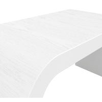 O&Co River Coffee Table in White