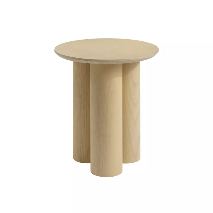 Lola Round Side Table - Blonde