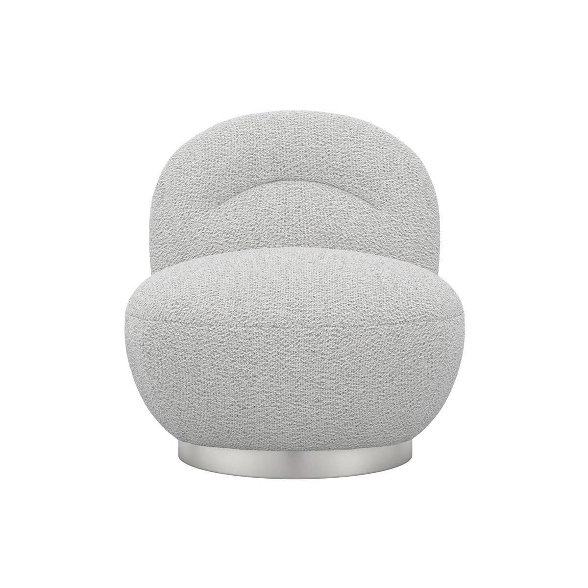 O&Co Lanesborough Cloud Swivel Chair in Grey