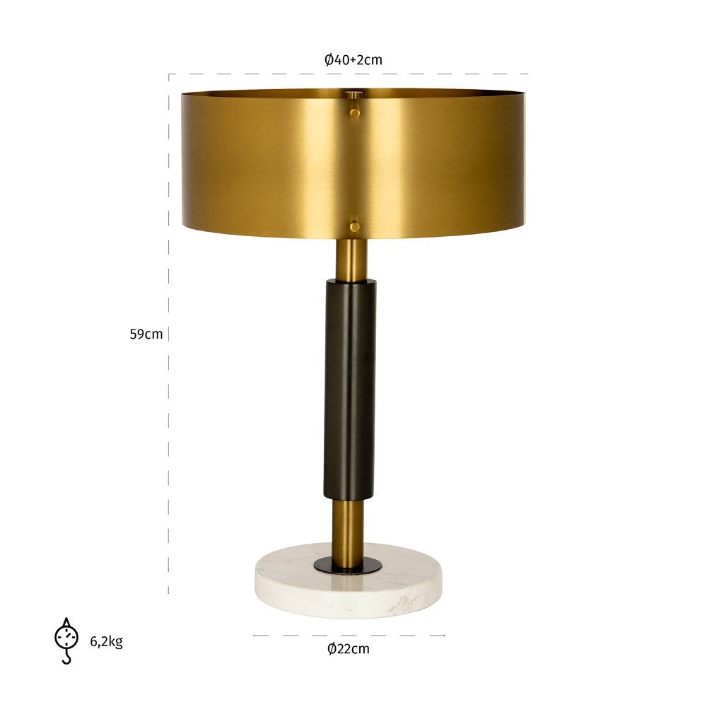 Richmond Interiors Emine Table Lamp