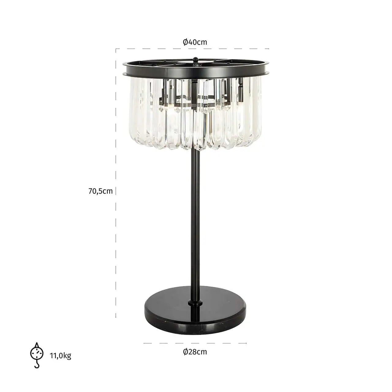 Richmond Interiors Bessy Table Lamp