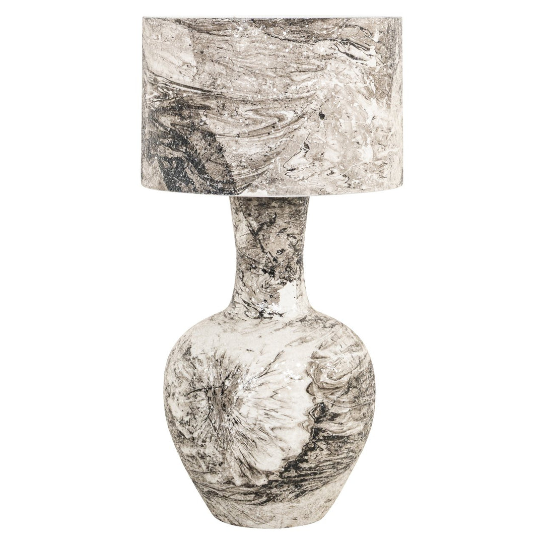 Cecile Table Lamp - Black & White Richmond 1