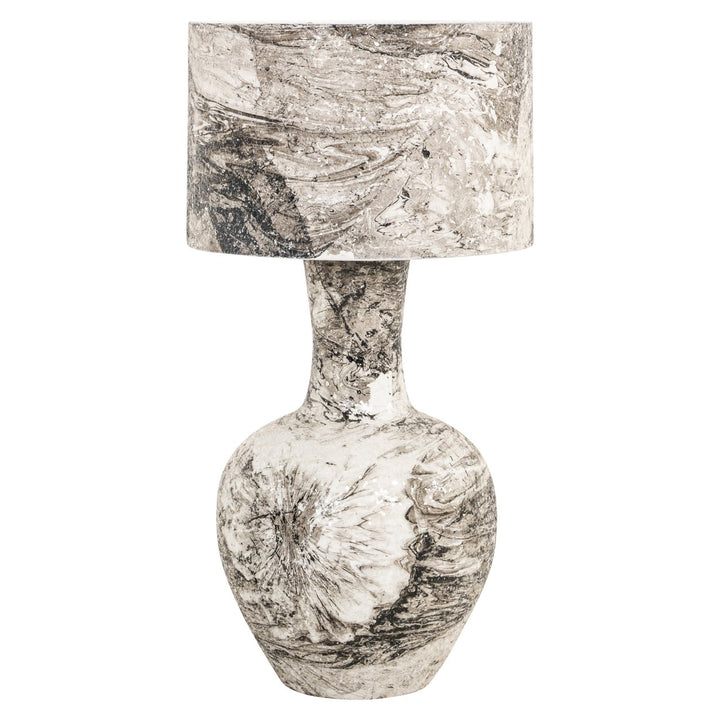 Cecile Table Lamp - Black & White Richmond 1
