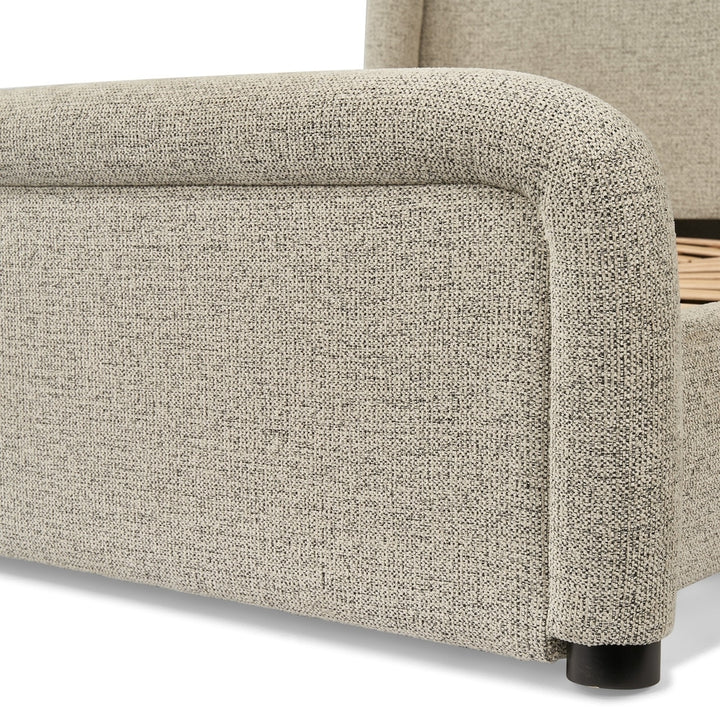 Calais King Size Bed - Colmer Silver Grain LiangAndEimil 5