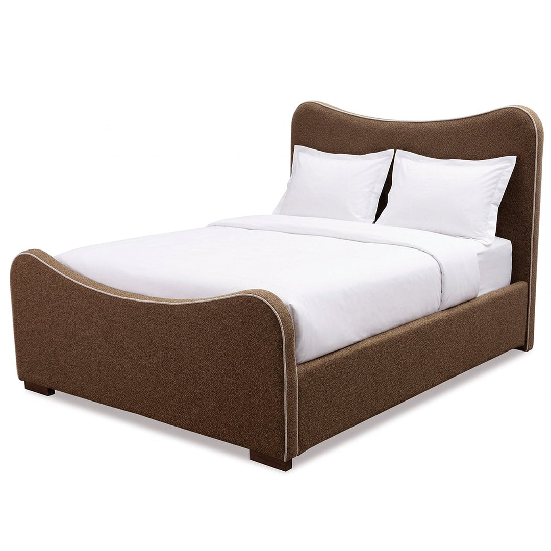 Caleta King Size Bed - Capela Fennel Seed