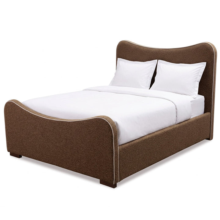 Caleta King Size Bed - Capela Fennel Seed
