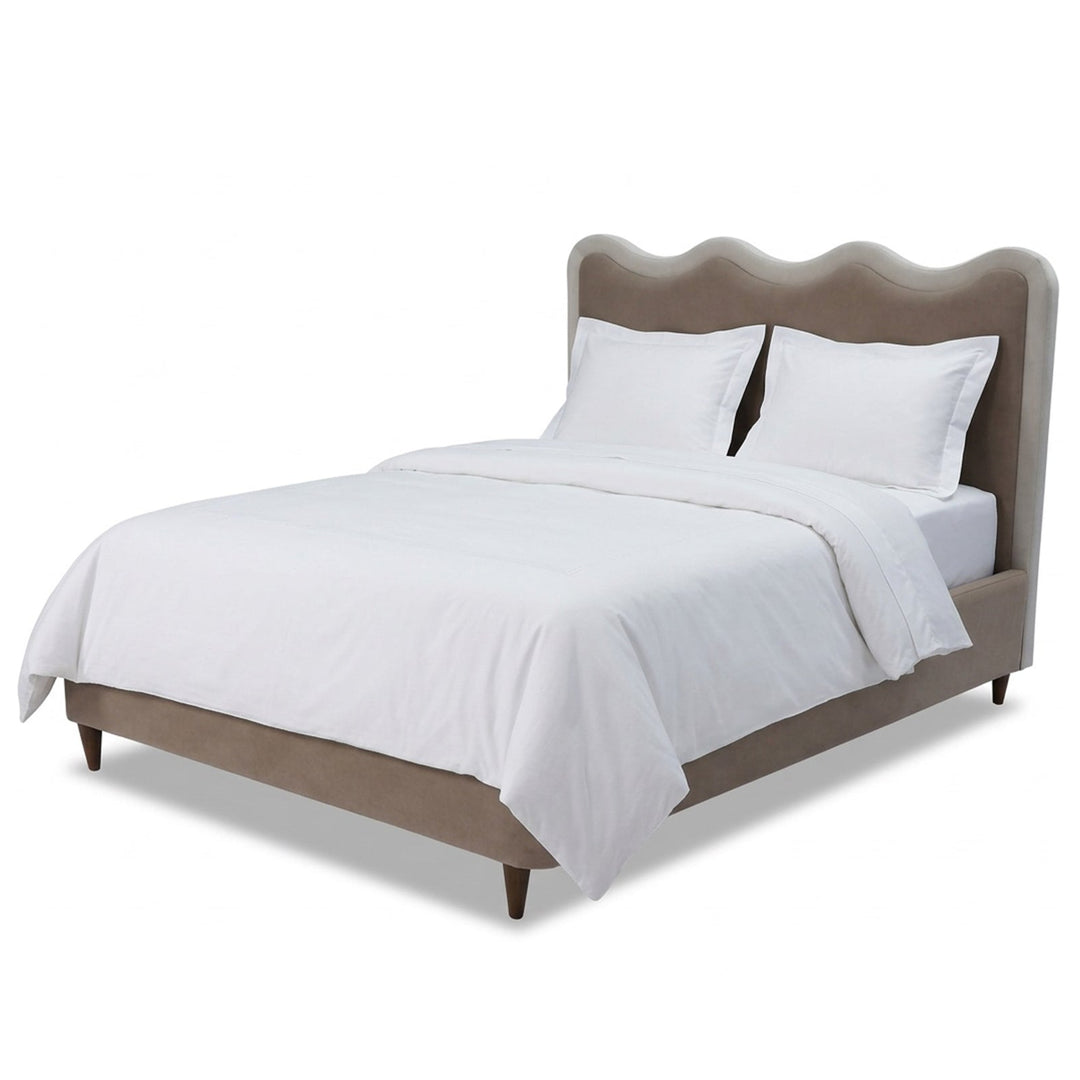 Palermo King Size Bed - Hopper Taupe