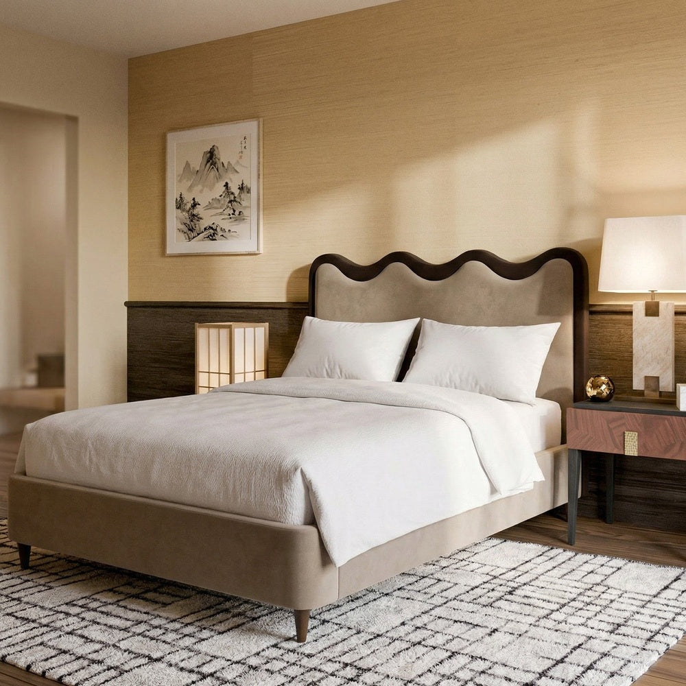 Palermo King Size Bed - Hopper Desert