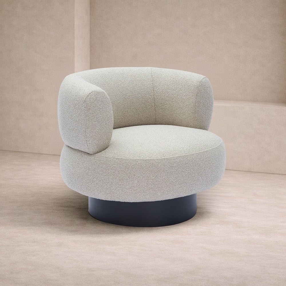 Redeo Swivel Occasional Chair - Capela Sand