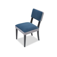 Liang & Eimil Alfama Dining Chair - Oxford Misty & Polar Blue