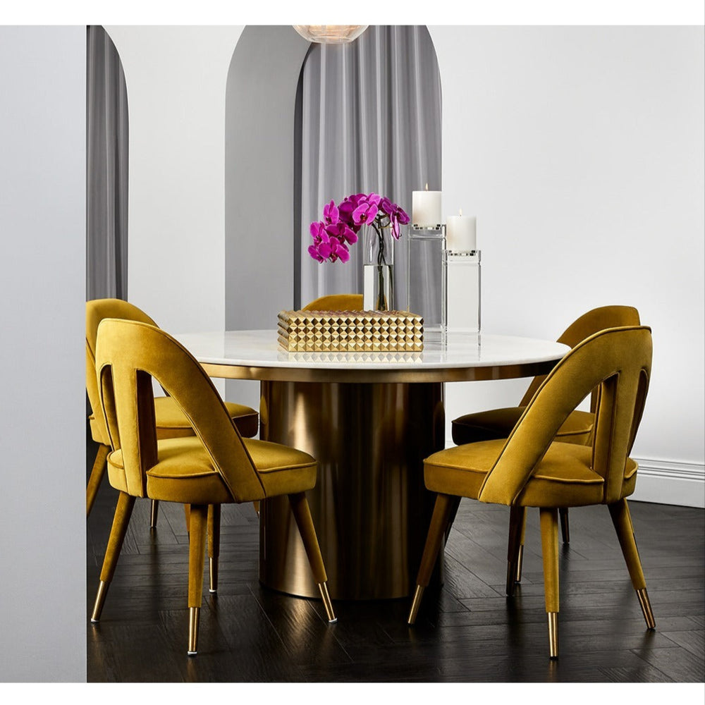 Pigalle Chair - Megan Mustard LiangAndEimil 2