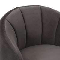 Liang & Eimil Bulpa Occasional Chair Kaster Slate Velvet