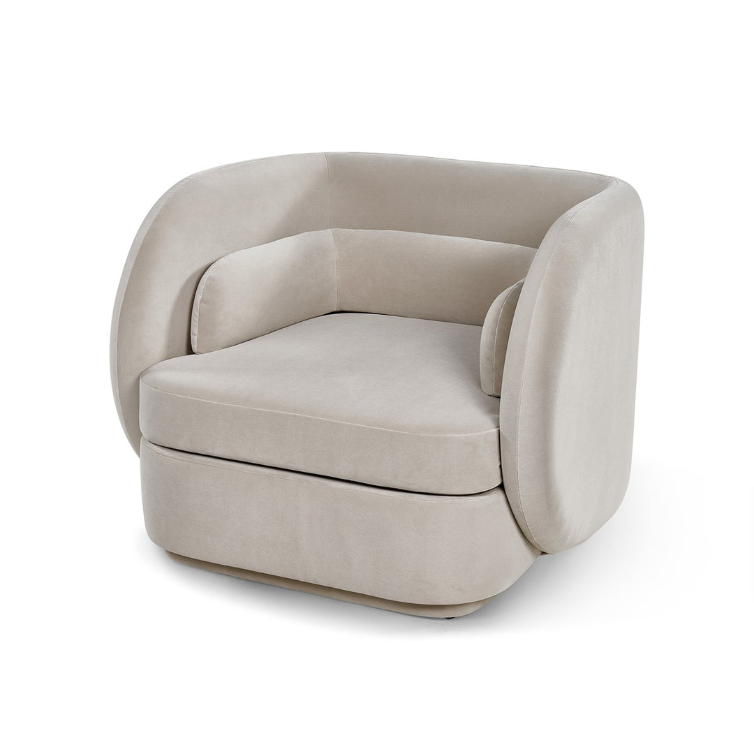 Chantal Occasional Chair - Kaster II Pebble LiangAndEimil 2