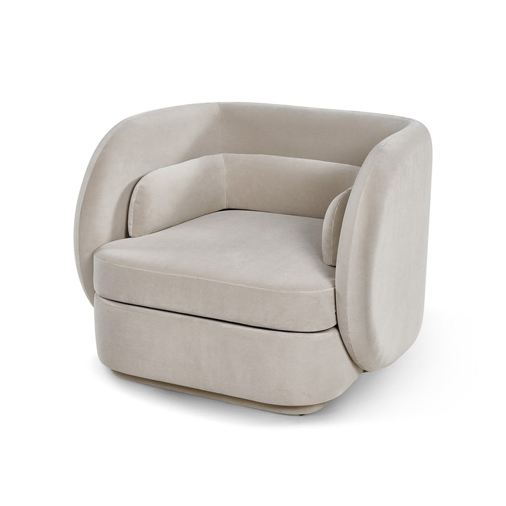 Chantal Occasional Chair - Kaster II Pebble LiangAndEimil 2