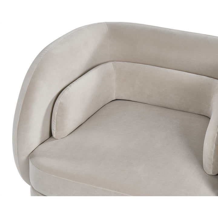 Chantal Occasional Chair - Kaster II Pebble LiangAndEimil 3