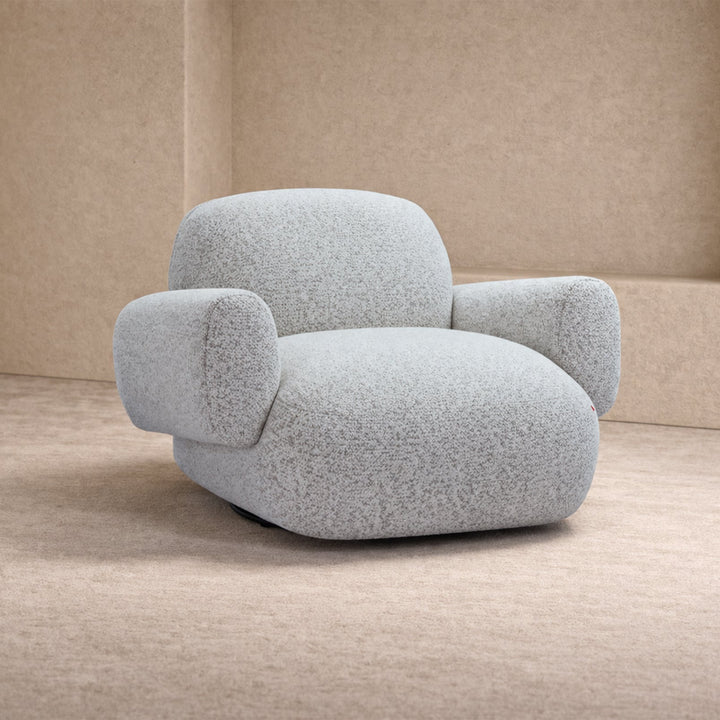 Bolton Swivel Occasional Chair - Ripley Grav