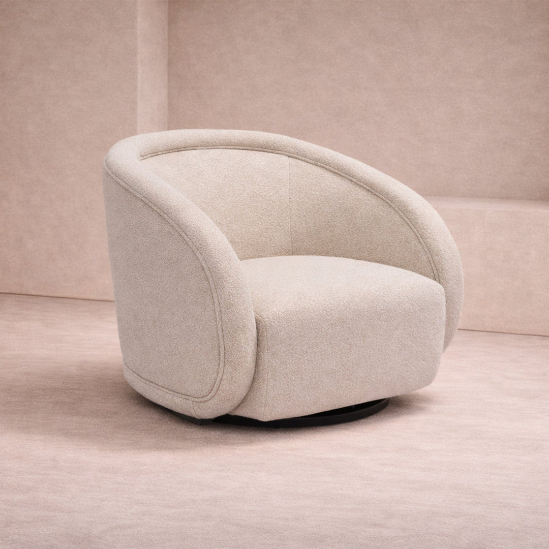 Alice Swivel Occasional Chair - Capela Sand