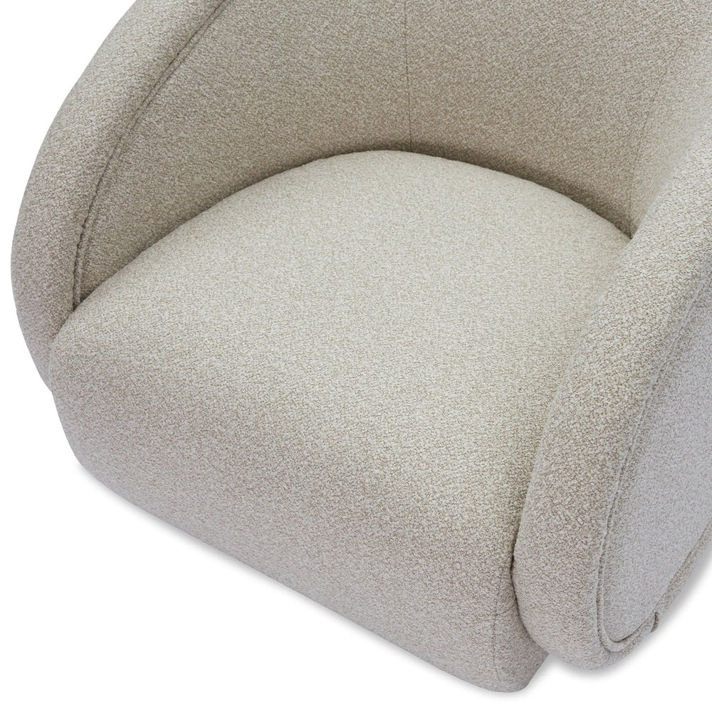 Alice Swivel Occasional Chair - Capela Sand