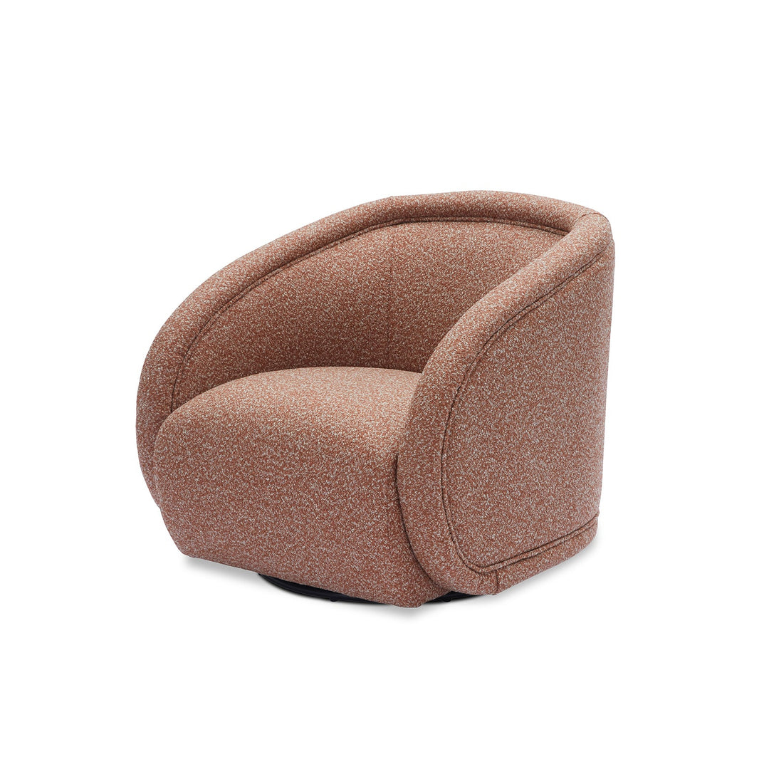 Alice Swivel Occasional Chair - Capela Clay