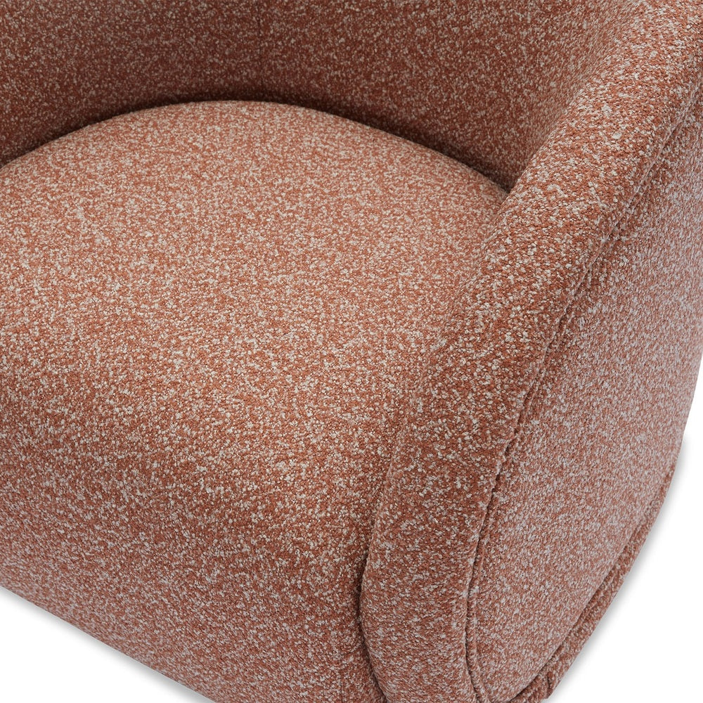 Alice Swivel Occasional Chair - Capela Clay