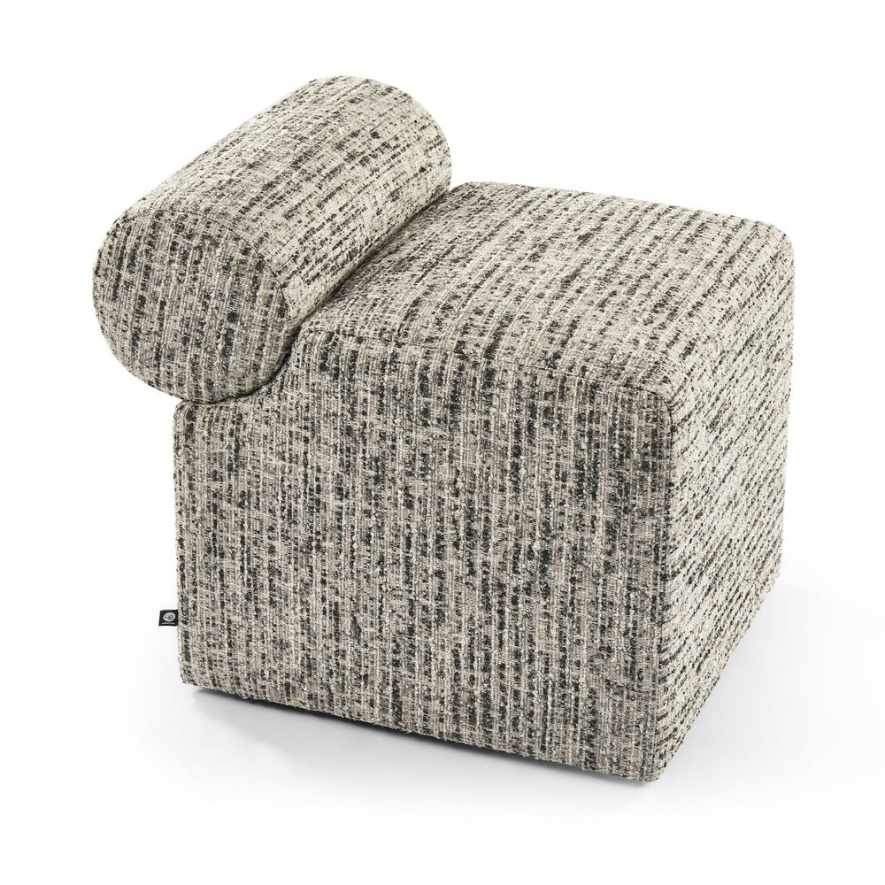 Lecco Foot Stool - Letto Grey LiangAndEimil 1