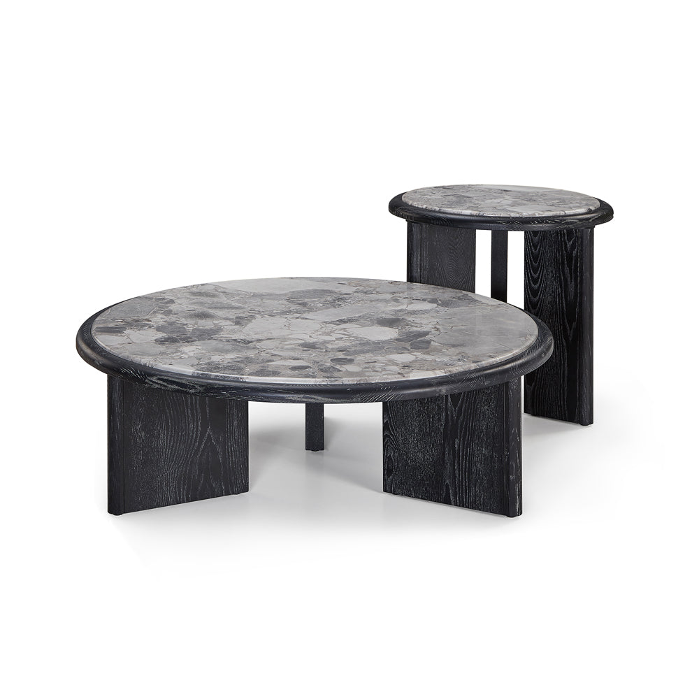 Liang & Eimil Herman Coffee Table Oreo Grey & Ebony Cerused