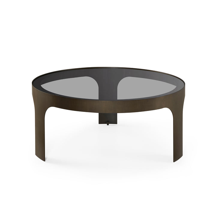 Arch Coffee Table - Antique Bronze & Smoked Black LiangAndEimil 1